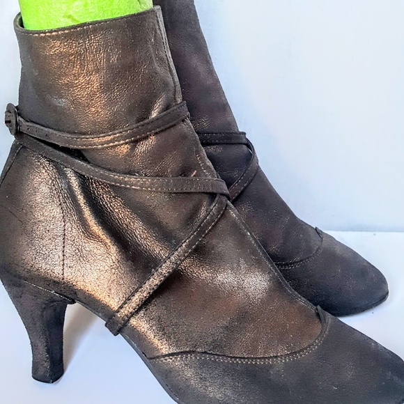 Repetto bronze ankle boots size 37.5 - Picture 1 of 8